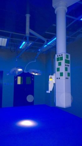Hospital St. Marina - Pleven, Ceiling Pendant Ondascope, Operating Lamp Meriled and Automatic doors AKC Konstrukce
